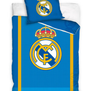 Real Madrid Blue Passion ágyneműhuzat 140×200cm, 70×90 cm