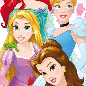 Disney Hercegnők Royal fürdőlepedő, strand törölköző 70x140cm