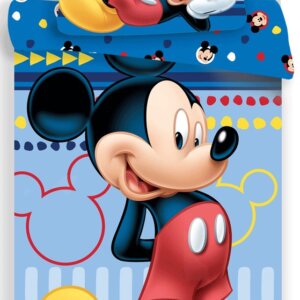 Disney Mickey Hello ágyneműhuzat 140×200cm, 70×90 cm