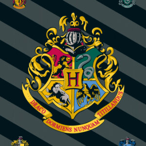 Harry Potter Crest  polár takaró 100x150cm