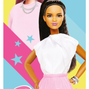 Barbie Eco Friendly gyorsan száradó strandtörölköző, 70×140 cm