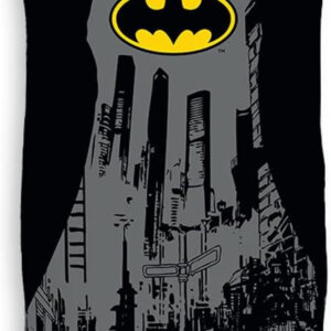 Batman gyerek strandtörölköző - 100% pamut - 70x140 cm - fekete