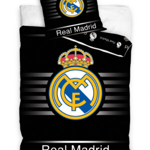 Real Madrid Black ágyneműhuzat 140×200cm, 70×90 cm