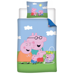 Peppa malac New Member ágyneműhuzat 140×200cm, 70×90 cm