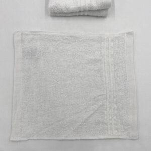 Fehér prémium frottír törölköző 500 GSM anyagból 30×30 cm