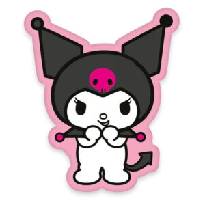 Hello Kitty Kuromi 3D formapárna, díszpárna 40 cm