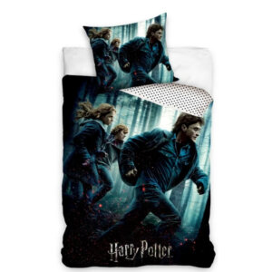 HARRY POTTER Halál Ereklyéi prémium ágyneműhuzat-szett 100% pamut 140x200 + 80x80