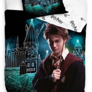 HARRY POTTER ágyneműhuzat-szett 100% pamut 140x200 + 70x90