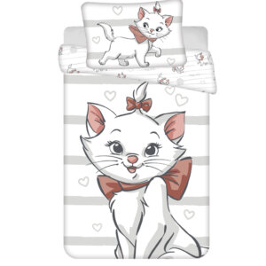 Disney Marie cica Bow ovis ágyneműhuzat 100×135 cm, 40×60 cm