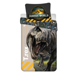 Jurassic World T-Rex ágyneműhuzat 140×200 cm, 70×90 cm
