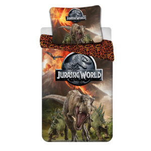 Jurassic World Volcano ágyneműhuzat 140×200 cm, 70×90 cm mikroszálas
