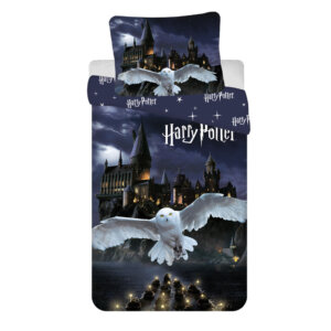 Harry Potter Hogwarts Night ágyneműhuzat 140×200 cm, 70×90 cm mikroszálas