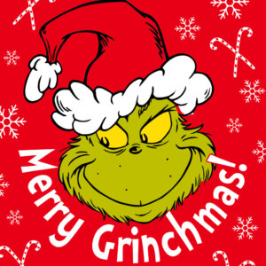 A Grincs Merry Grinchmas mikroflanel takaró 100x150cm