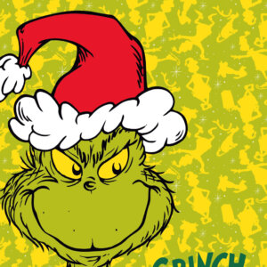 A Grincs Holiday Grump polár takaró 100x150 cm