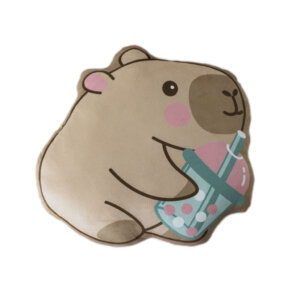 Kapibara Drink formapárna 35×33 cm
