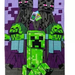Minecraft 100% pamut strandtörölköző 70x140cm