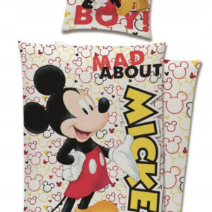 MICKEY EGÉR Ágyneműgarnitúra 100% pamut 140x200 + 65x65