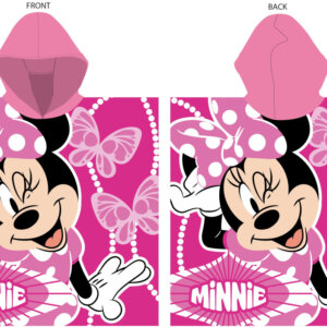 Disney Minnie Egér törölköző poncsó 50x100 cm (Fast Dry)