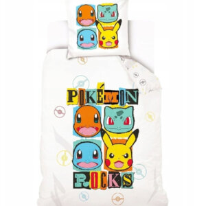 POKÉMON ágynemű 100% pamut 140x200 + 70x90