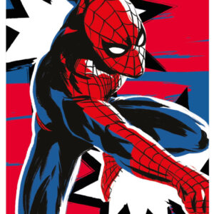 Pókember Action Web fürdőlepedő, strand törölköző 70x140cm (Fast Dry)
